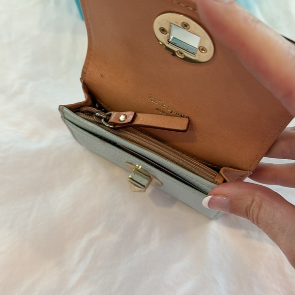 NWT Kate Spade Darla wallet in jasper blue - Picture 4 of 5
